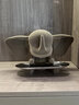現(xiàn)代輕奢小飛象托盤擺件入戶玄關(guān)鑰匙收納盤卡通酒電視柜餐裝飾品 小飛象收納托盤【植絨棕色】 曬單實拍圖