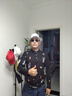 酷定律長(zhǎng)袖t恤男秋季新款POLO領(lǐng)衛(wèi)衣男士時(shí)尚打底衫休閑百搭上衣服男裝 黑色 XL 175 曬單實(shí)拍圖