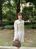 袋鼠品牌女士包包2025新款時(shí)尚手提女斜挎包休閑真皮包送媽媽母親禮物 黃色（禮盒裝+送手包卡包） 中包長(cháng)23-厚12-高18厘米 曬單實(shí)拍圖