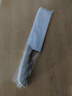 拜格 菜刀家用廚房輔食刀切菜刀單刀米色小麥秸稈柄不銹鋼小菜刀 切片刀（收藏加購(gòu)，優(yōu)先發(fā)貨） 曬單實(shí)拍圖
