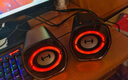 漫步者（EDIFIER）HECATE G1200電腦音箱音響2.0游戲電競音響桌面臺式機筆記本RGB炫酷燈效藍牙5.4小音箱3.5mm接口 幻夜黑【藍牙5.4+USB+3.5mm】 曬單實拍圖