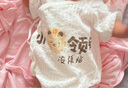 優(yōu)奇新生嬰兒半背衣夏季薄款0一3月6初生寶寶上衣純棉A類嬰兒和尚服夏 曬單實(shí)拍圖
