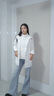 TOMMY HILFIGER【三合一防風(fēng)防水撼冬90絨】秋冬季女輕戶外羽絨服夾克外套45906 白色YBL S （推薦：100-115斤） 曬單實(shí)拍圖