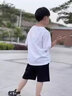 真維斯童裝男童褲子夏季薄款2026新款兒童速干五分褲中大童休閑短褲運動(dòng)夏褲 【速干短褲】黑/J小山峰K 110 曬單實(shí)拍圖