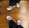 匡威（Converse）官方 1970S男女低幫帆布鞋火龍果粉亮粉色A07083C A07083C 36 曬單實(shí)拍圖