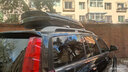 智匯汽車(chē)車(chē)頂行李箱SUV通用大容量轎車(chē)專(zhuān)車(chē)專(zhuān)用汽車(chē)改裝車(chē)載旅行箱架 雙開(kāi)600L+靜音橫桿+包安裝+5708A 哈弗H6大狗M6赤兔H9神獸F7X初戀 曬單實(shí)拍圖