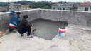 松坪山黑豹黑豹防水涂料JS聚合物水泥基防水膠國標樓屋頂衛生間外墻防漏材料 乳白色 25kg 【黑色桶】 曬單實(shí)拍圖