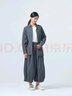 無(wú)印良品（MUJI）IDEE 女式 漢麻混平紋襯衫女士襯衣內(nèi)搭長(zhǎng)袖25年春季女裝GA31CC5S 炭灰色 M （155/80A） 曬單實(shí)拍圖