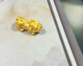 CEMNI千年珠寶  黃金轉(zhuǎn)運珠銅錢錢幣多多路路通貔貅串珠3D硬金禮物 貔貅【約2g】 曬單實拍圖