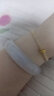 子龍白月光玉髓手鐲荔枝凍瑪瑙手鐲女玉髓鐲子冰種玉鐲高冰玉手鐲 手鐲 61-62 曬單實拍圖