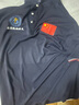 藍之旺 工作服定制印字印logo夏季工衣男短袖polo文化衫t恤訂做4S店工裝 B款【32支冰絲棉200g涼感】紅色 XL 曬單實(shí)拍圖