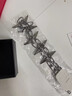 自由說ins歐美男生鉚釘項鏈頸鏈體育生性感項圈男潮暗黑帥氣項鏈鎖骨鏈 黑色 曬單實拍圖