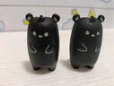 HIHIDEFRIENDS抽油煙機(jī)防撞護(hù)角桌角寶寶防碰撞保護(hù)角卡通拐角貼柜子包角床邊轉(zhuǎn) 酷黑4個(gè) 曬單實(shí)拍圖