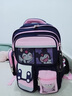 AODAISI【順豐包郵】夏季書(shū)包小學(xué)生一到六年級護脊減負兒童輕便雙肩背包 寶藍粉大號【庫洛米】 含配件 曬單實(shí)拍圖