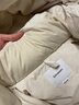 COVERNAT潮牌羽絨服中長(cháng)款男女同款 24新品冬季加厚保暖連帽防風(fēng)外套DP08 象牙色 M 建議升高165-175 曬單實(shí)拍圖