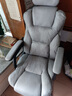 美尼樂(lè )工學(xué)椅家用辦公椅宿舍書(shū)桌電腦椅舒適久坐可坐可躺弓形腿老板座椅 【耐磨科技布】灰色+頭枕+腳踏 鋼制腳 聯(lián)動(dòng)可躺扶手 曬單實(shí)拍圖