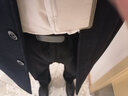 勤思路古裝男漢服俠客書(shū)生演出服畢業(yè)拍照班服古代唐裝舞臺影視劇服裝 黑色黃邊小袖 身高170cm 曬單實(shí)拍圖