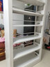 天迎圖書(shū)館書(shū)架鋼制書(shū)本柜學(xué)校單雙面資料架書(shū)店閱覽室檔案架鐵儲物架簡(jiǎn)易置物架組合落地辦公室收納架  一列一組單面六層（亞光白） 曬單實(shí)拍圖