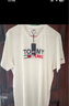 TOMMY JEANS【純棉合身】夏季男女美式潮流印花情侶短袖T恤上衣 深藍(lán)色C87 L (推薦：150-165斤) 曬單實(shí)拍圖