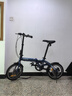 GOGOBIKE構構16寸成人學(xué)生男女士變速鋁合金超輕便攜放后備箱折疊自行車(chē) 光紫藍（藍紫漸變）/7速 曬單實(shí)拍圖