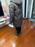 甘甘的世界中年冬裝羽絨服女中長(zhǎng)款2024新款甘夫人寬松加厚時(shí)尚外套 咖色 3XL 適合145-160斤 曬單實(shí)拍圖