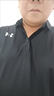 安德瑪U(kuò)A安瑪冰絲短袖POLO男士夏季新款高端翻領(lǐng)運(yùn)動(dòng)速干半袖無(wú)痕 黑色 4XL -175-190斤 曬單實(shí)拍圖