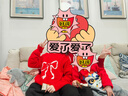 巴拉巴拉童裝女童毛衣兒童毛衫2025春裝新年紅色洋氣針織衫潮208125103006 曬單實(shí)拍圖