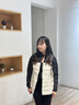波司登（BOSIDENG）【反季】沖鋒衣鵝絨羽絨服女款90絨三合一防風(fēng)防雨透氣顯瘦外套 云溪白 黑色864C XS 155/80A 曬單實(shí)拍圖