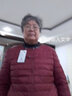 雅鹿羽絨服女輕薄短上衣2025秋冬季新款女士輕便外穿內膽保暖羽絨外套 酒紅色 4XL 【推薦155-165斤】 曬單實(shí)拍圖