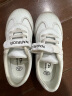 回力（Warrior）儿童小白鞋魔术贴男女童鞋休闲运动鞋 TH17-007 白色 26码  实拍图