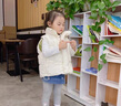 G.DUCKKIDS小黃鴨女童馬甲兒童棉衣秋冬裝中小童坎肩背心女寶寶加厚保暖外套 粉色 90 尺碼1~2歲【 80-90cm】 曬單實拍圖