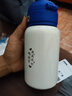史努比兒童雙蓋316食品級不銹鋼吸管保溫杯男女幼兒園小學(xué)生防漏水杯 SXH002-天藍色 520ml 曬單實(shí)拍圖