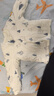 童泰（TONGTAI）嬰兒套裝秋冬季純棉寶寶上衣高腰護肚褲兒童家居服童裝藍色90碼 曬單實(shí)拍圖