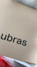 ubras【虞书欣同款】云朵无尺码背心式内衣女文胸透气无痕无钢圈胸罩 【经典固定杯】兰花烟 背心款(100-130斤)A-C杯 实拍图