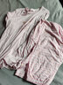三槍童裝 A類(lèi)莫代爾薄款女童兒童學(xué)生長(cháng)袖長(cháng)褲內衣套裝 淺粉紅 140 曬單實(shí)拍圖
