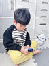 紐奇智能機器狗仿生機器人聲控電動(dòng)圣誕節生日玩具男孩0-3寶寶早教 聲控編程【遙控款】金色 官方標配45分鐘續航 曬單實(shí)拍圖