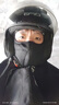 塔斯隊(duì)長(zhǎng)（TOSUOD）男女秋冬季防風(fēng)保暖頭套摩托車(chē)護(hù)臉加絨防寒面罩戶外騎行穿戴裝備 黑色【防風(fēng)保暖 加寬護(hù)肩】 曬單實(shí)拍圖