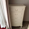 浪漫壹嘉歐式五斗柜臥室白色四斗櫥法式客廳抽屜柜收納儲物柜烤漆雕花奢華 板木結合【五斗柜】描金 曬單實(shí)拍圖