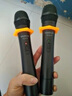 得勝 （TAKSTAR） TS-6720無(wú)線(xiàn)麥克風(fēng)家庭家用K歌唱歌舞臺演出會(huì )議音響功放調音臺效果器KTV專(zhuān)用專(zhuān)業(yè)一拖二手持話(huà)筒 黑色 曬單實(shí)拍圖