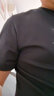 七匹狼短袖T恤男夏季輕薄新款圓領(lǐng)涼感科技體恤衫休閑純色短t男裝上衣服 101(藏青)-新升級冰藻泥 2XL (180) 曬單實(shí)拍圖