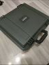 麦沃（MAIWO） KB358 3.5英寸硬盘保护箱20粒装便携式收纳盒硬盘保护盒壳多盘移动防震柜保护 军绿色 实拍图
