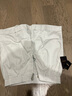 吉約蒙【春夏新品】埃及長絨棉男士短褲米灰色直筒寬松休閑褲夏季五分褲 米灰色 L 曬單實拍圖