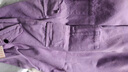 優(yōu)優(yōu)1點(diǎn)（Yoyo one）女童純棉褲子春秋款新款工裝運動(dòng)褲中童女孩秋季衛褲兒童秋裝長(cháng)褲 紫色【純棉工裝褲-春秋款】 140cm(建議55-65斤） 曬單實(shí)拍圖