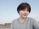 Olrain歐芮兒法式針織開衫女小外套春裝女裝愛心章仔氣質(zhì)上衣 灰色 XL 曬單實拍圖