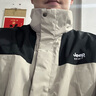 JEEP SPIRIT沖鋒衣男2024春秋季三合一夾克戶外登山服男女防風(fēng)防水連帽外套 米兔灰 男女同款-三合一 M （建議135-150斤) 曬單實(shí)拍圖