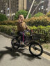 童贝星儿童自行车男孩2-3-6-8-9岁小孩单车脚踏车宝宝童车 高雅黑+ 辐条轮 +后座款头盔大礼包 16寸适合身高105-125cm 实拍图