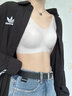 貓人無痕內(nèi)衣女夏季薄款聚攏文胸冰絲防下垂收副乳無鋼圈美背心式胸罩 奶白色【涼感小空調(diào)·軟支撐】 L 【適合100-120斤 36/75ABC】 曬單實拍圖