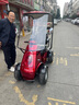 威之群（Wisking）豪華型老年代步電動(dòng)車(chē)殘疾人智能四輪雙人帶棚老人接送孩子代步車(chē) 100A電池+1400W電機+帶擋風(fēng)板 曬單實(shí)拍圖