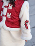 幼歌（YOUGE）【年服】幼歌嬰幼兒冬季新款國風(fēng)保暖爬服連衣裙洋氣時(shí)尚夾棉馬甲 紅色馬甲 90 cm 曬單實(shí)拍圖