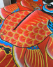 杜威克金魚風箏濰坊微風易飛專用手持兒童大人大型 1.2m 配500米線輪 曬單實拍圖
